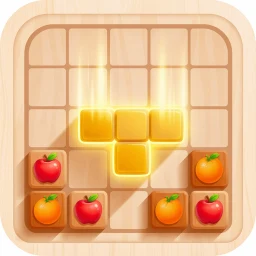 Biểu tượng Fruity Blocks: Câu Đố Gỗ